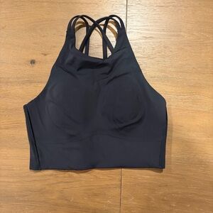 Lululemon Athletica Black Longline Sports Bra size S
